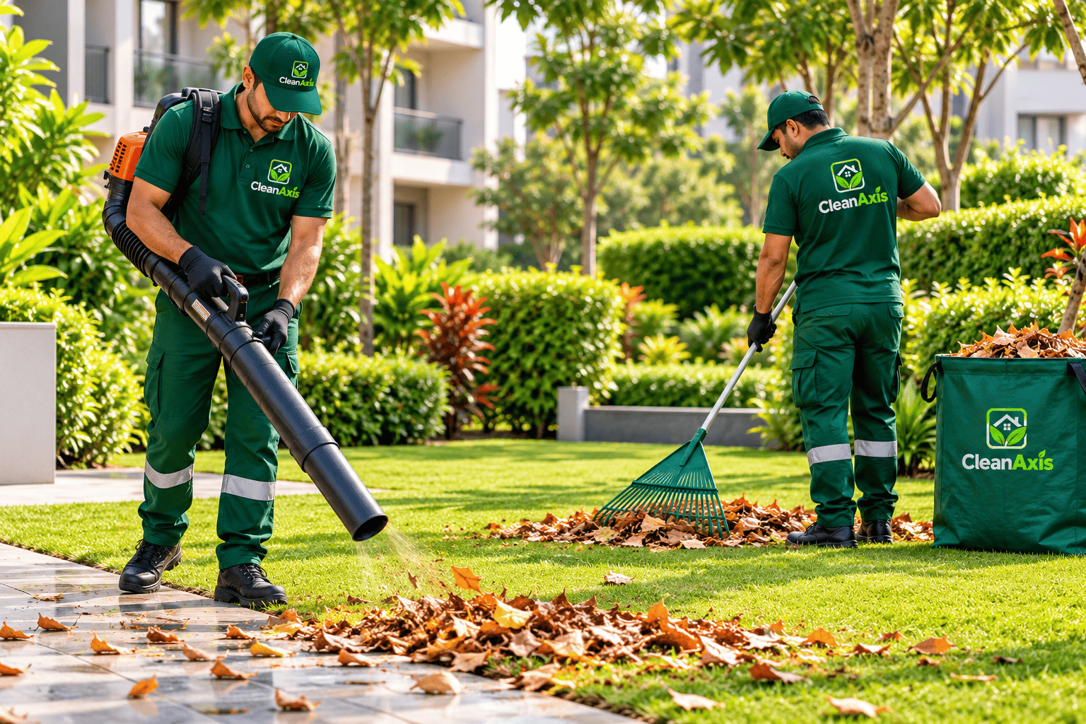 Lawn Cleaning & Leaf Removal