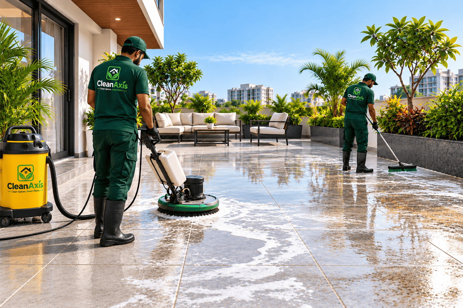 Terrace & Patio Cleaning